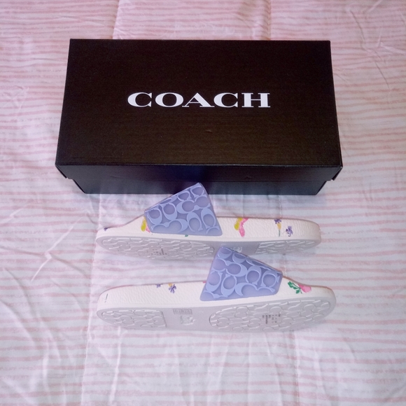SOLD- Coach Udele Slides Sandals - Picture 3 of 11
